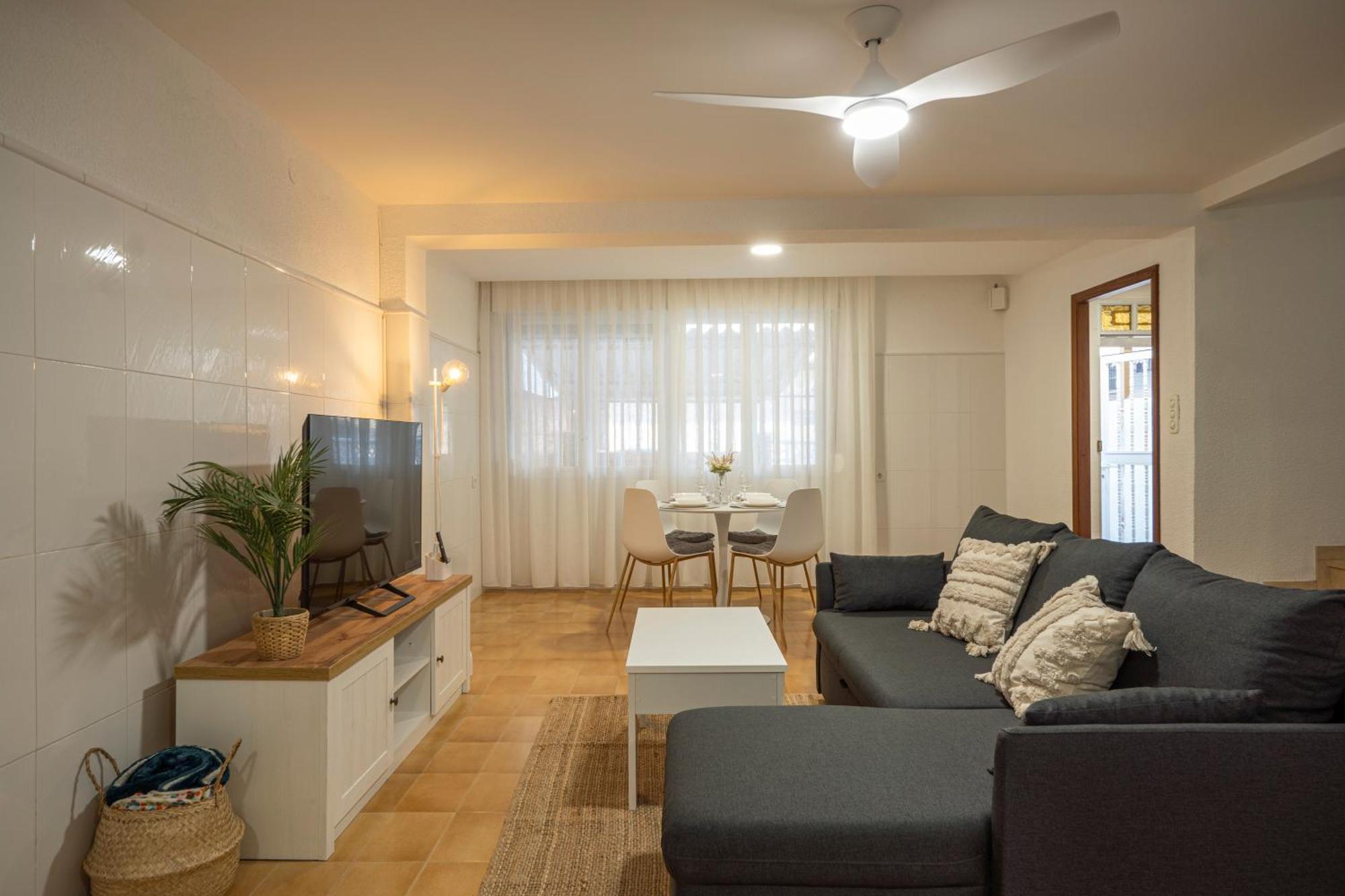 산타 폴라 Casa Calera. Con Terraza Y Bbq 빌라 외부 사진